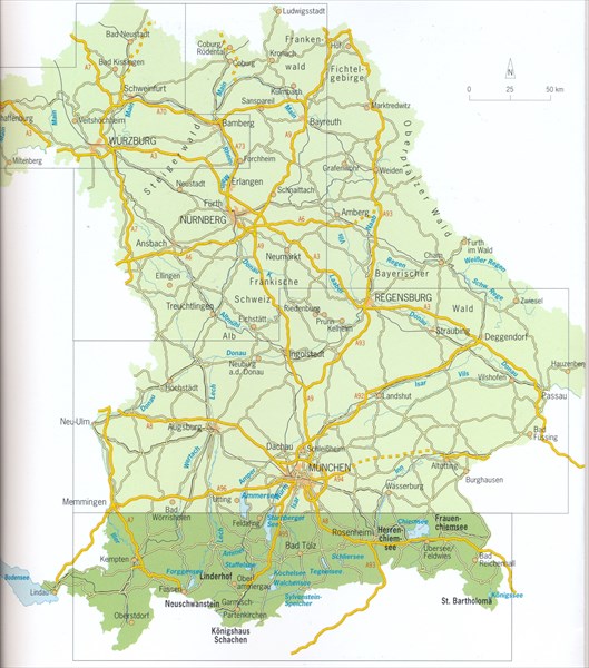003-Карта Баварии